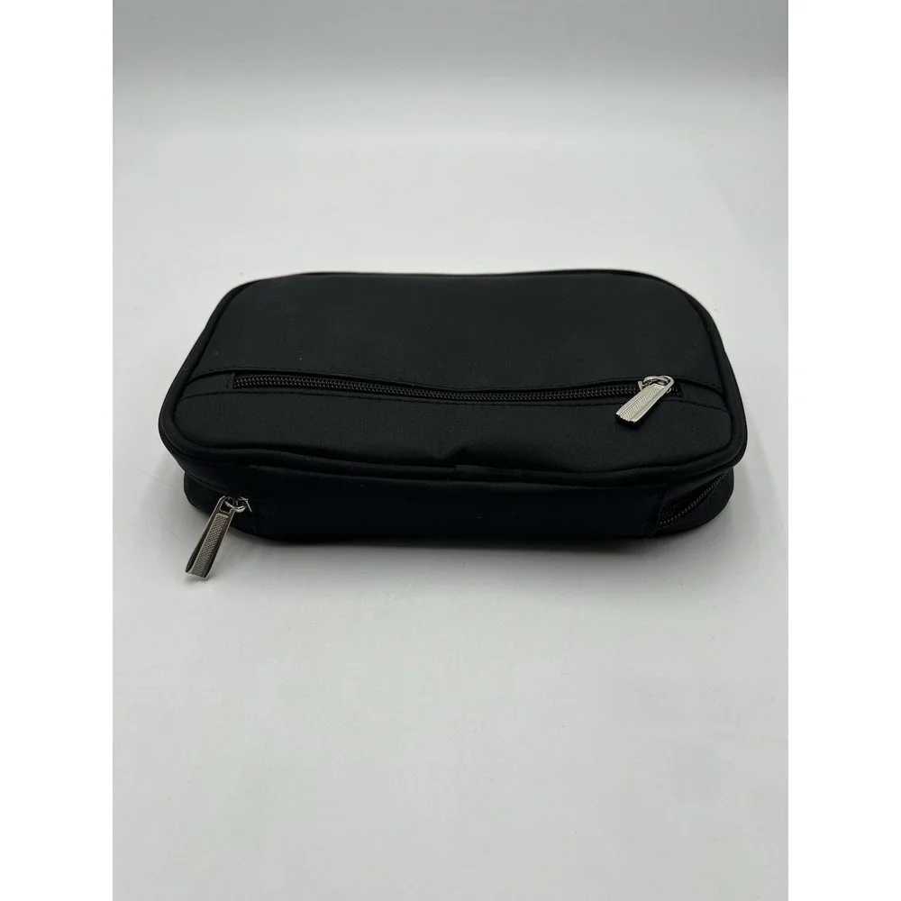 Lily & Drew Travel Jewelry Storage Organizer / Carrying Case, Black, Pre-Owned